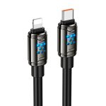 Кабель Hoco U143, Type-C-Lighting, 27W, довжина 1.2м, Black, BOX
