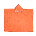 Плащ-дощовик з капюшоном YT-44815, 130х100 см. Orange.