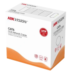 Кабель кручена пара CAT6 Hikvision (для внутрішньої прокладки) DS-1LN6UU/CCA