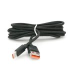 Кабель USB для Type-C (male to male), 10A, Підтримка SCP, QC3.0, PD до 240Вт, 480Mbps, довжина 3.0м, обплетення, Black, Box