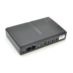 ДБЖ UPS-18W DC1018P YT45453 для роутерів/комутаторів/PON/POE-430, 5//9/12V, 1A, 11200MAh(знімні 4*2800MAh), Black, BOX