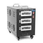 Стабілізатор напруги Conter MSER-30KVA/24KW- 400V-V2 трифазний, сервопривід, монтажу підлоги, LED дисплей, діапазон 225-450V, AC400±3%, колодка, 302x542x415 mm, 58kg