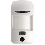 Бездротовий датчик руху з фотоверифікацією тривог U-Prox PIR Cam White