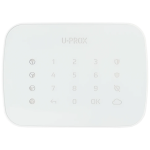 Бездротова сенсорна клавіатура для 4-х груп U-Prox Keypad G4 White