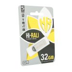 Флеш-накопичувач Hi-Rali Fit, USB 2.0, 32GB, Metal, Blister