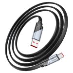 Кабель Hoco U119, Type-C-USB, 5.0A, Black, довжина 1,2 м, BOX